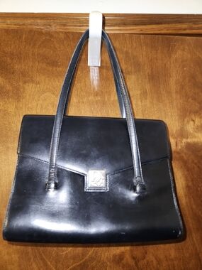 Dior Classic Black Leather Shoulder Bag